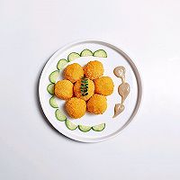 黄金土豆芝士球 | 小学生营养早餐餐单的做法图解10