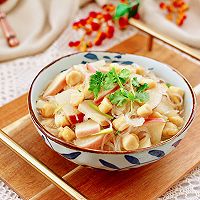 #人人能开小吃店#扇贝丁炖水萝卜的做法图解16