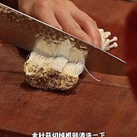 香到舔盘！8分钟解锁神仙金针菇蒸牛肉的做法图解1