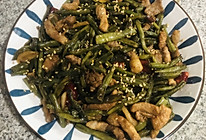 干煸豇豆（空气炸锅版）的做法
