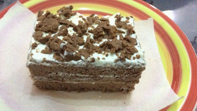 巧克力奶油蛋糕的做法