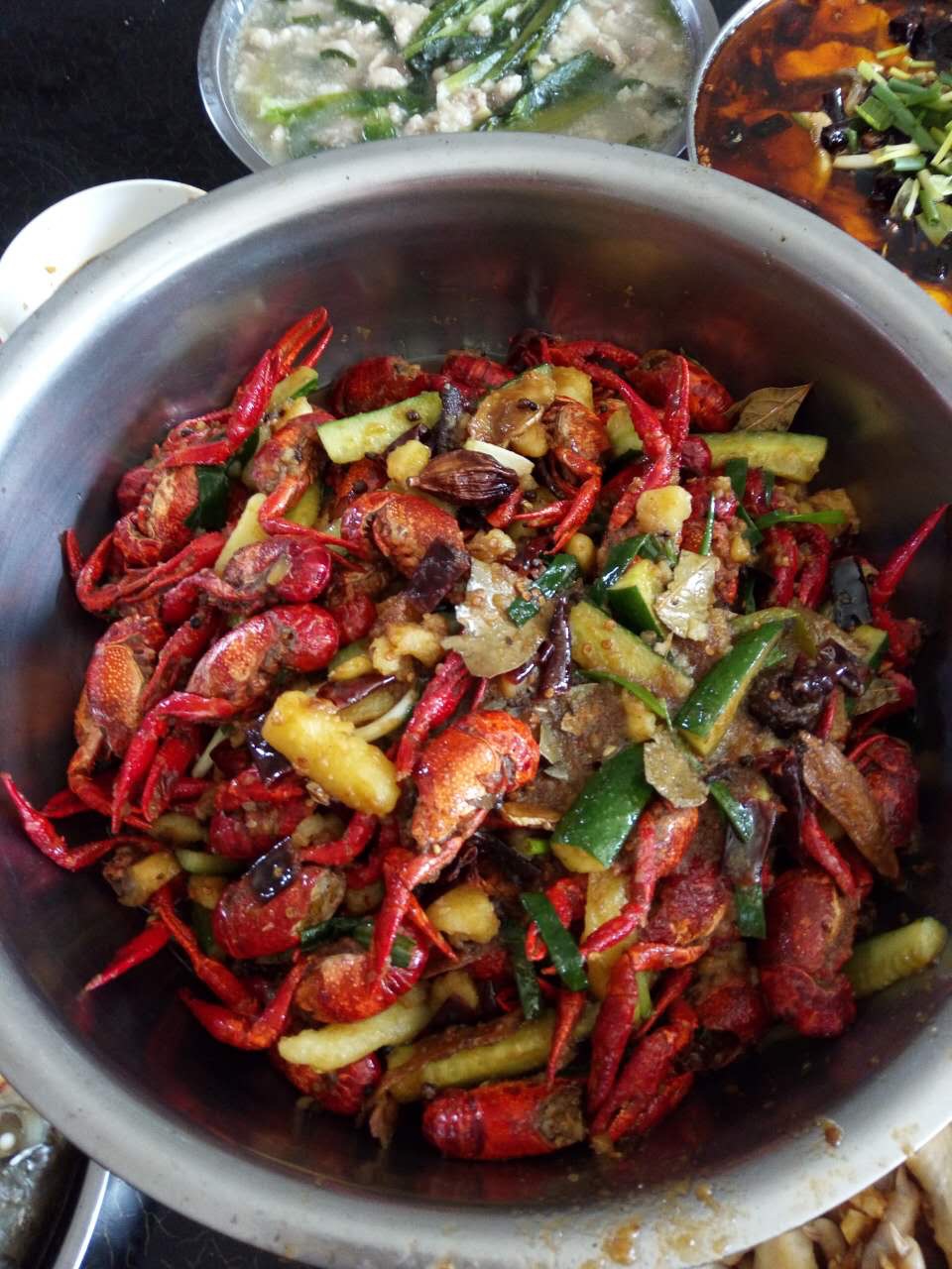 Spicy crawfish