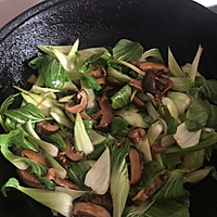 #百变鲜锋料理#鲍汁香菇油菜的做法图解5