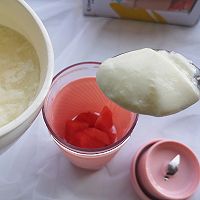 西瓜酸奶昔的做法图解4