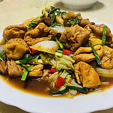 大白菜炖油豆腐