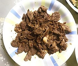 新疆风味炒烤肉的做法