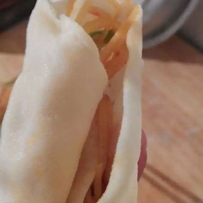 土豆丝卷饼