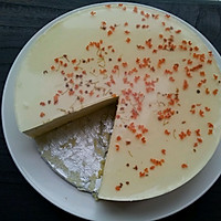 8寸冻酸奶芝士慕斯蛋糕（桂花镜面）的做法图解9