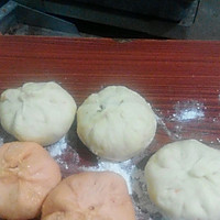 玉米红萝卜包子的做法图解3