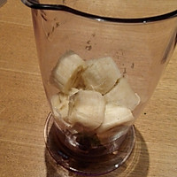 ＃九阳料理棒＃香蕉奶昔的做法图解1