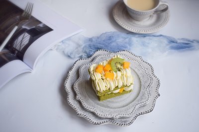 抹茶水果蛋糕