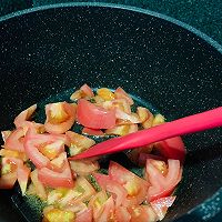 感恩孩子：西红柿豆腐鱼面汤的做法图解5