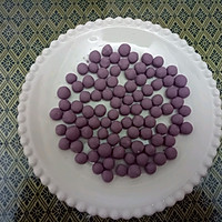 家常菜–奶香紫薯小圆子的做法图解6