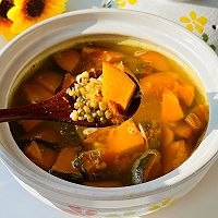 #浓情端午 粽粽有赏#绿豆南瓜汤的做法图解10