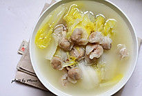 鱼皮饺白菜汤的做法