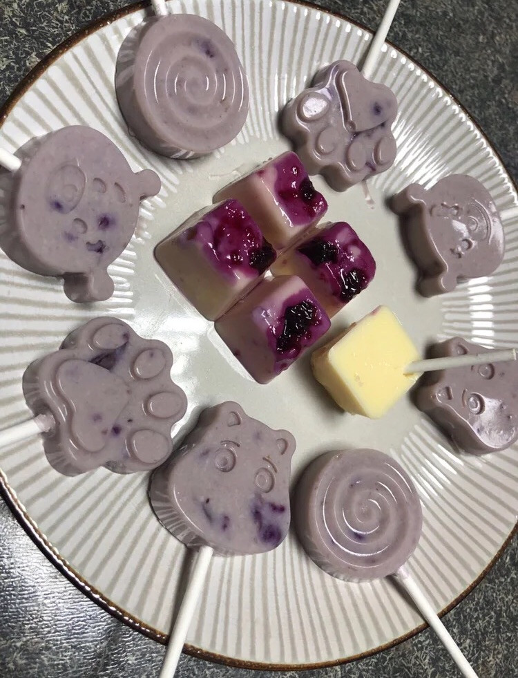 芝士奶酪棒蓝莓原味的做法