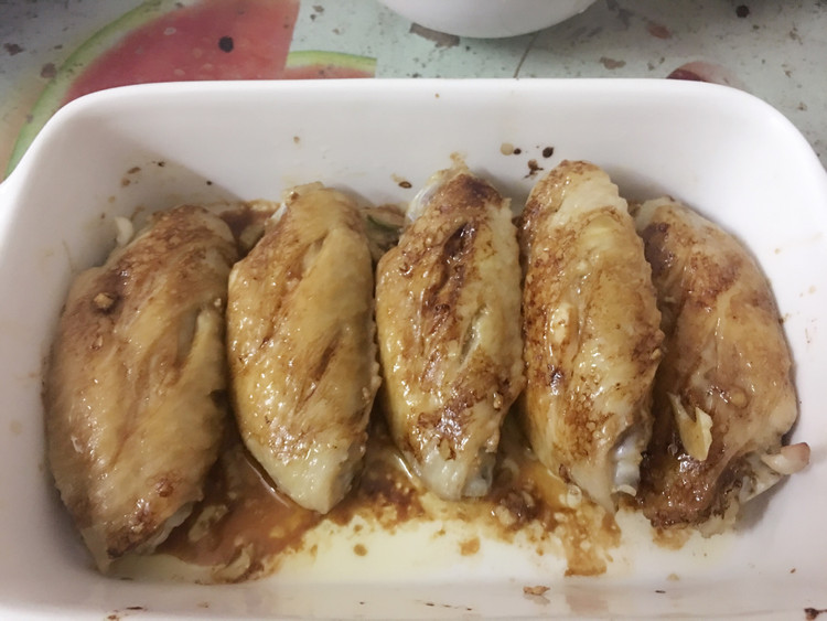 盐焗鸡翅（烤箱版）的做法