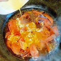 #带着美食出去浪#农家小厨房-番茄蛋花汤的做法图解7
