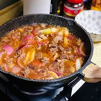 番茄焖牛腩的做法图解5