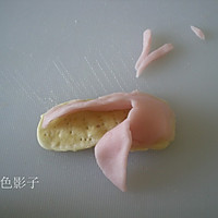 粉色之恋冰皮月饼 #柏翠辅食节-烘焙零食#的做法图解11