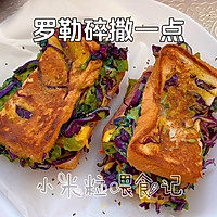 #美味开学季#几分钟get孩子的营养早餐三明治的做法图解13