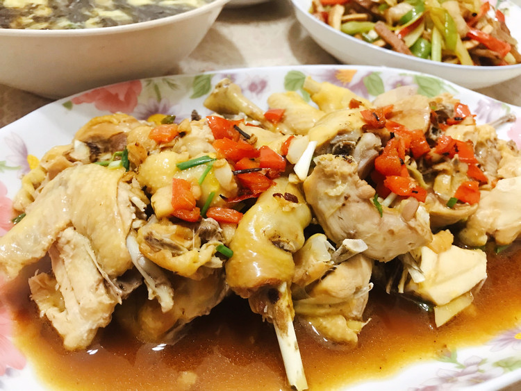 葱油鸡的做法