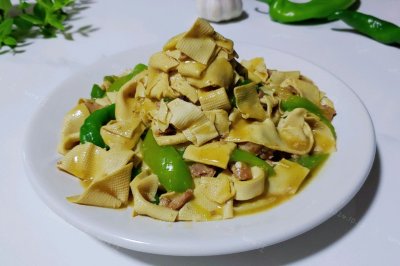 椒蒜鸡汤干豆腐