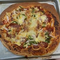 培根披萨的做法图解11