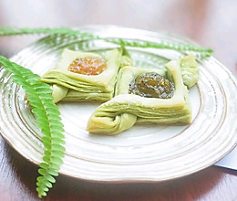 果酱抹茶千层酥的做法