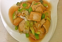 大葱烧豆腐的做法