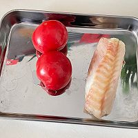 #宝宝的第一口辅食鱼#番茄烩挪威北极鳕鱼的做法图解1