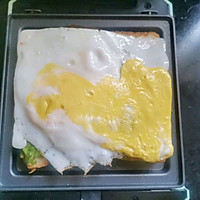 鸡蛋芝士三明治的做法图解6