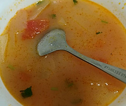 开胃祛暑平火番茄冬瓜汤的做法