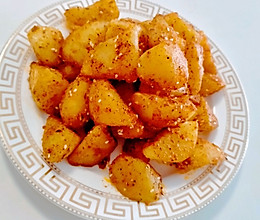 #美食视频挑战赛#椒盐土豆的做法