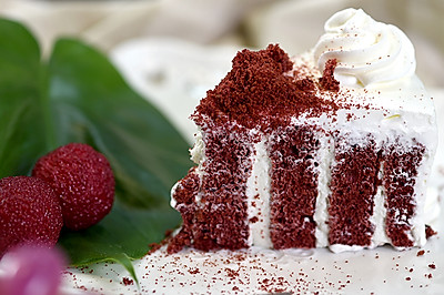 德普烤箱食谱——红丝绒漩涡蛋糕