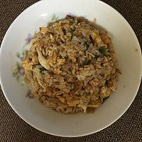 香菇鸡蛋炒饭的做法图解5