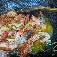 纯泰式做法#冬阴功酱炒虎虾的做法图解10