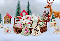 #甜蜜暖冬，“焙”感幸福#宝宝都爱的圣诞双色饼干的做法