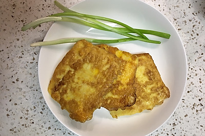 鸡蛋炸馒头片