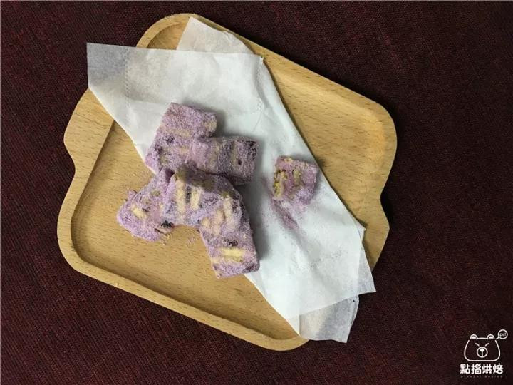 紫薯棉花糖雪花酥的做法