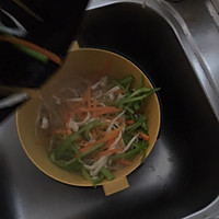 肉炒三丝的做法图解3
