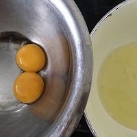 抹茶戚风蛋糕（6寸）的做法图解2