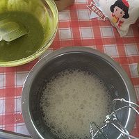 爱上易小焙从“抹茶戚风蛋糕”开始的做法图解4
