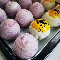 蛋黄酥的做法图解17