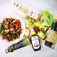 秋葵炒小龙虾的做法图解12