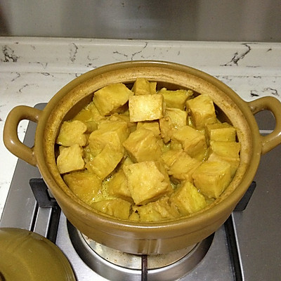 简易咖喱鱼豆腐