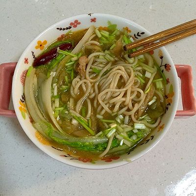 榨菜肉丝面