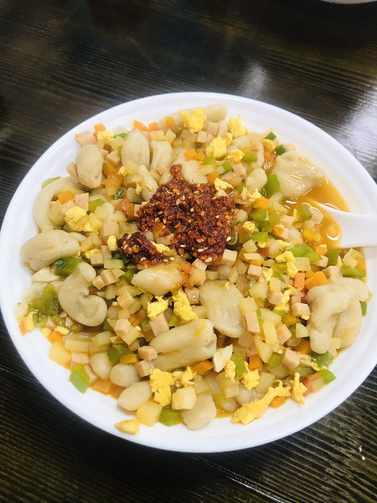 全麦的麻食的做法