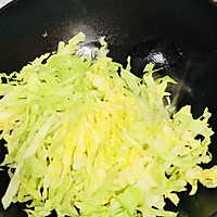 卷心菜豆腐丝的做法图解7