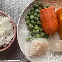 南瓜挪威北极鳕鱼烩饭的做法图解1